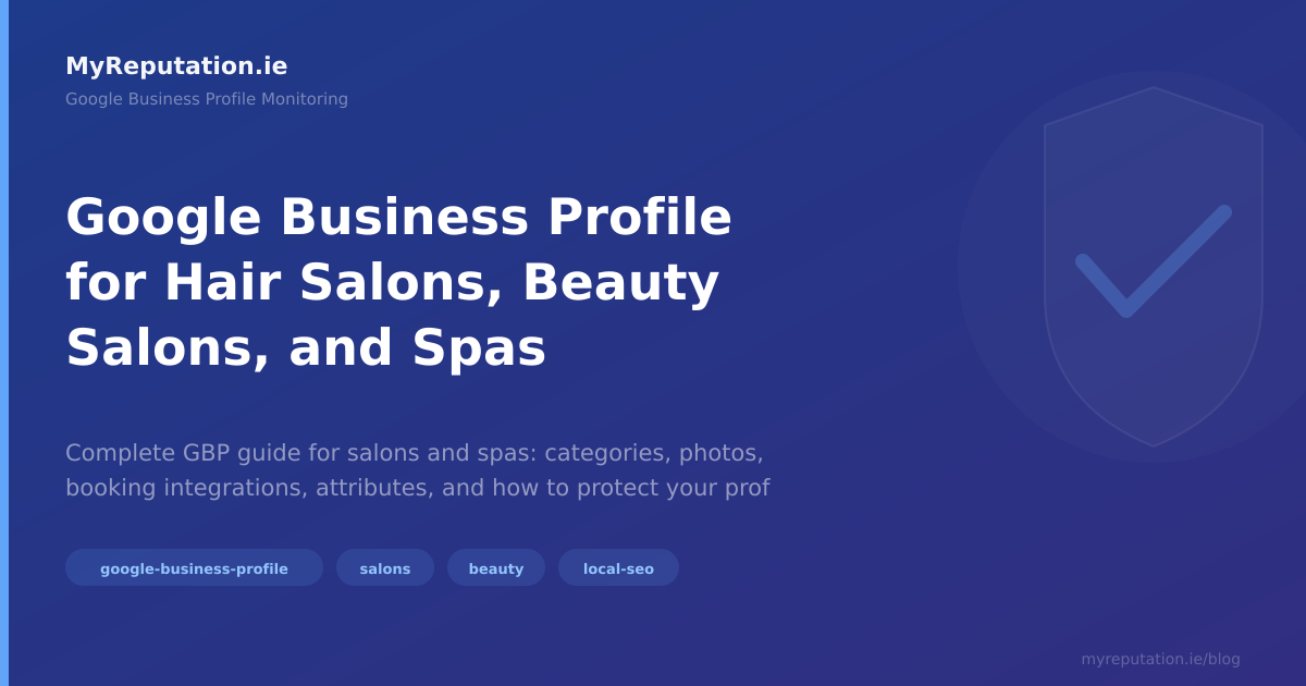 Google Business Profile for Hair Salons, Beauty Salons, and Spas